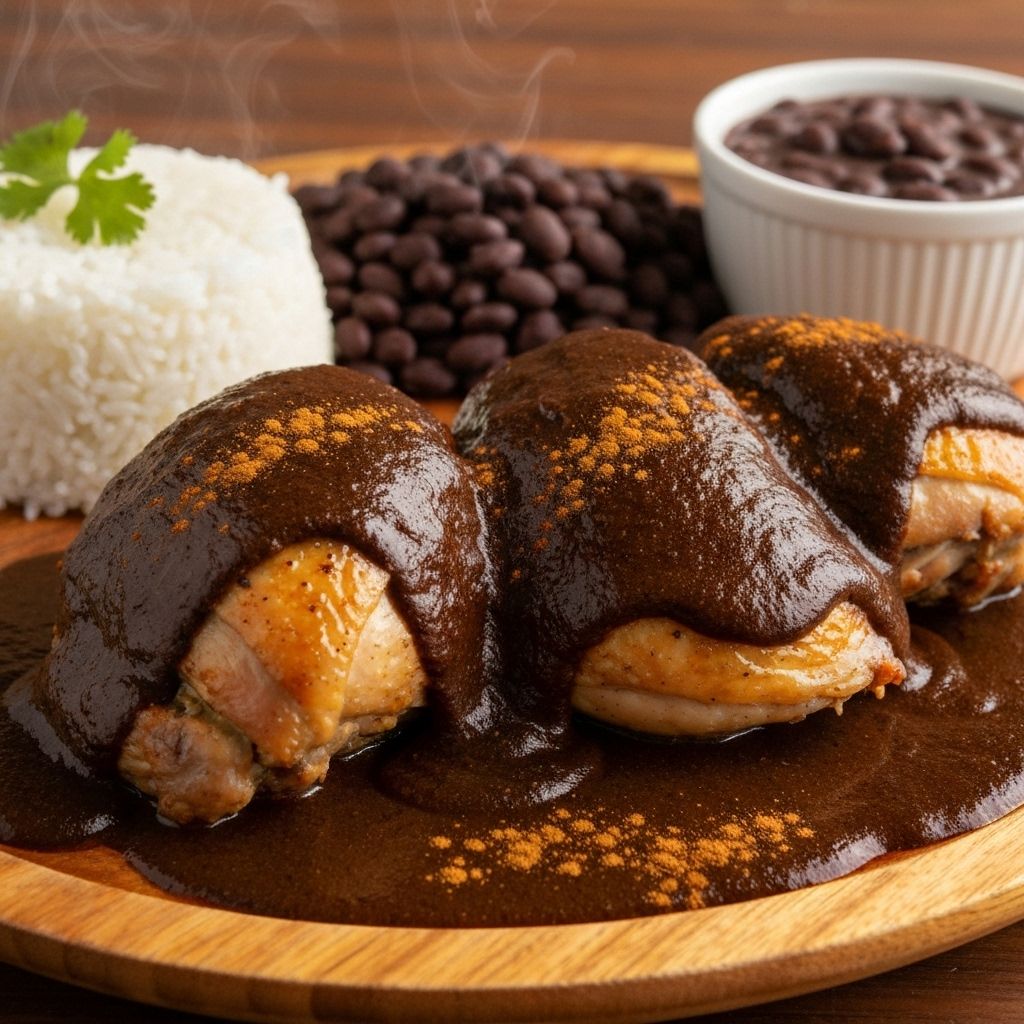 Chicken Mole Plate