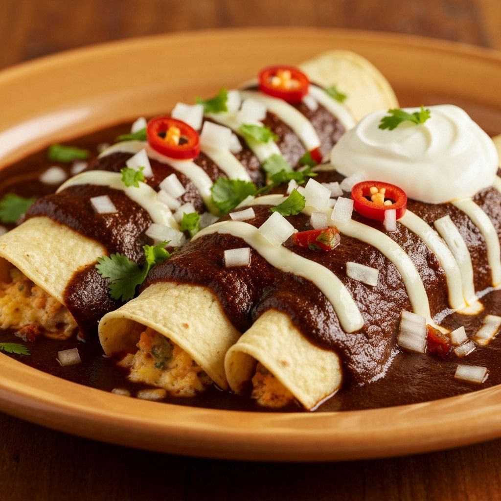 Enchilada de Mole