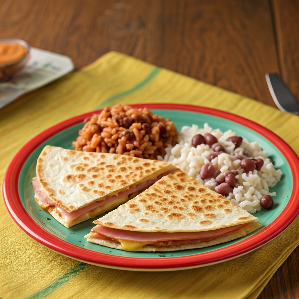 Ham Quesadilla