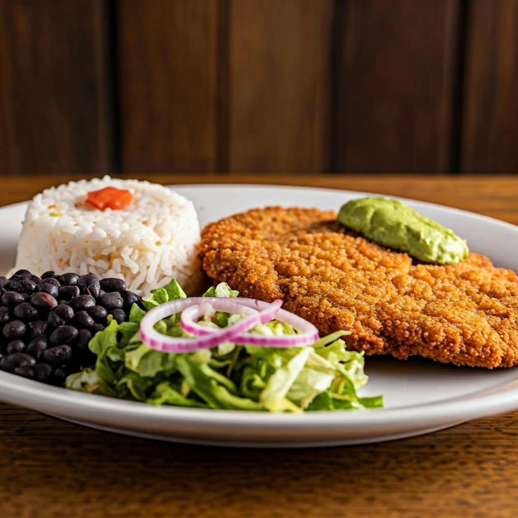 Milanesa Plate (chicken or beef)